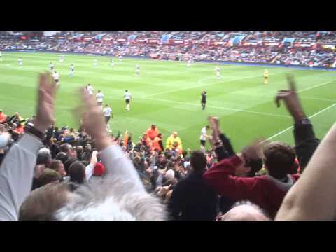 Aston Villa v Fulham  5 April 2014 Hugo Rodallega goal