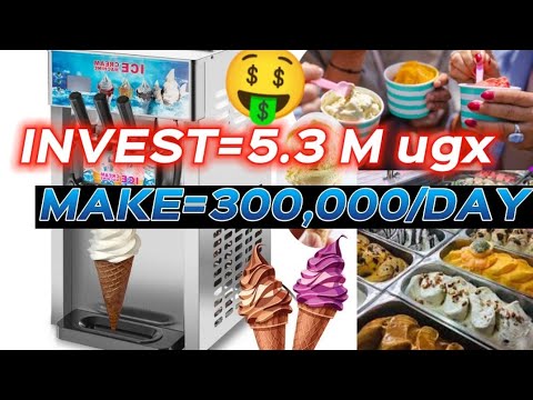 HOW TO START AN ICE CREAM 🍦 BUSINESS Step by Step Earn 300,000UGX/DAY IN 2022 ||