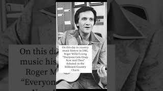 On this day in country music history in 1981 Roger Miller hit the charts #countrymusic #80smusic