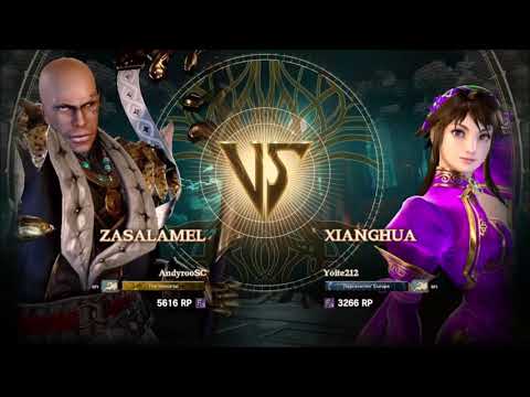 Soulcalibur 6 - Yoite (Xianghua) vs AndyRooSC (Zasalamel) Grind Session