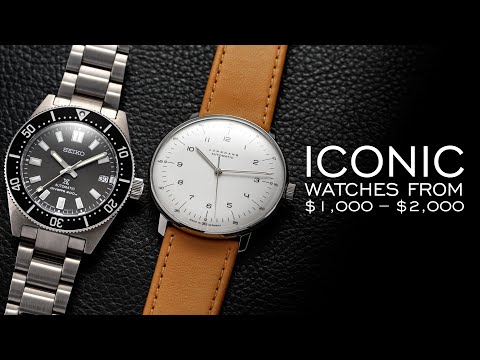 Iconic Watches From $1,000 to $2,000 - 8 Brands Mentioned