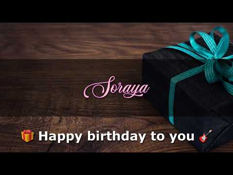 SORAYA Angelclasico HAPPY BIRTHDAY