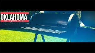 OKLAHOMA Joe`s Highland SMOKER (Char Broil) | UNBOXING | Grillvorstellung | einbrennen