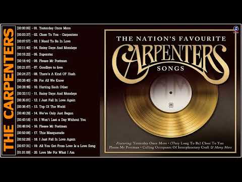 Carpenters Greatest Hits Album - Best Songs Of The Carpenters Playlist