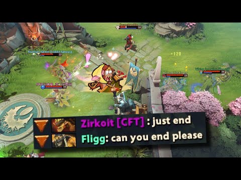 Fountain Farming KARMA Dota 2
