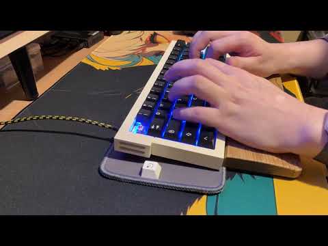 Wooting 60HE+ in desktoptribe DT60 | owlab ti he switch (re-recording)