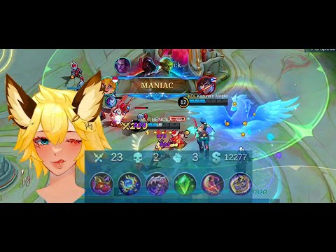 Joy best build 25kills maniac #mlbb