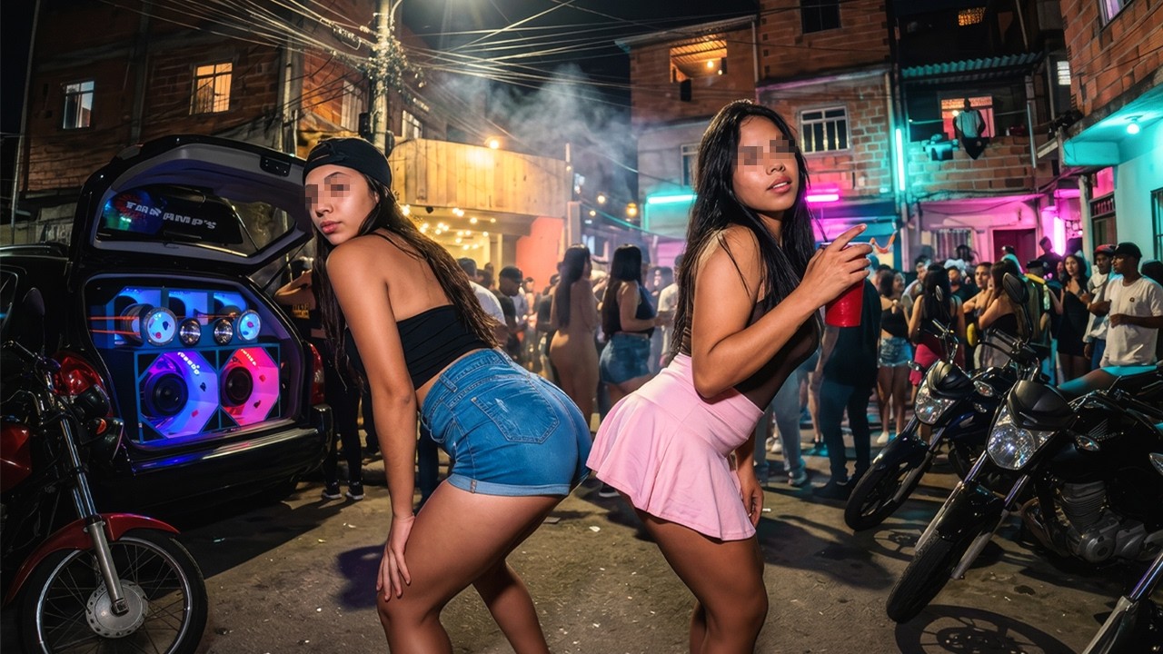 AQUÍ LA GENTE MU3RE JOVEN - PIZZA, POBREZA y BAILE FUNK en SÃO PAULO 🇧🇷