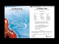 It's About Time, arr. Michael Story – Score & Sound