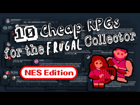 10 Cheap NES RPGs for the Frugal Collector