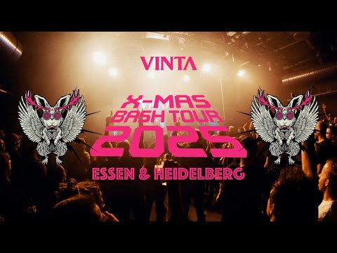 X-Mas Bash Tour 2025 Part 3 (Essen & Heidelberg) | VINTA VLOG