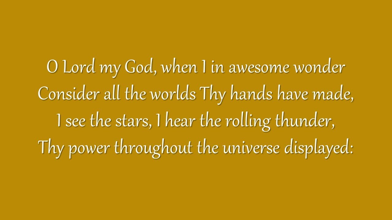 How Great Thou Art (Grace Community Church)