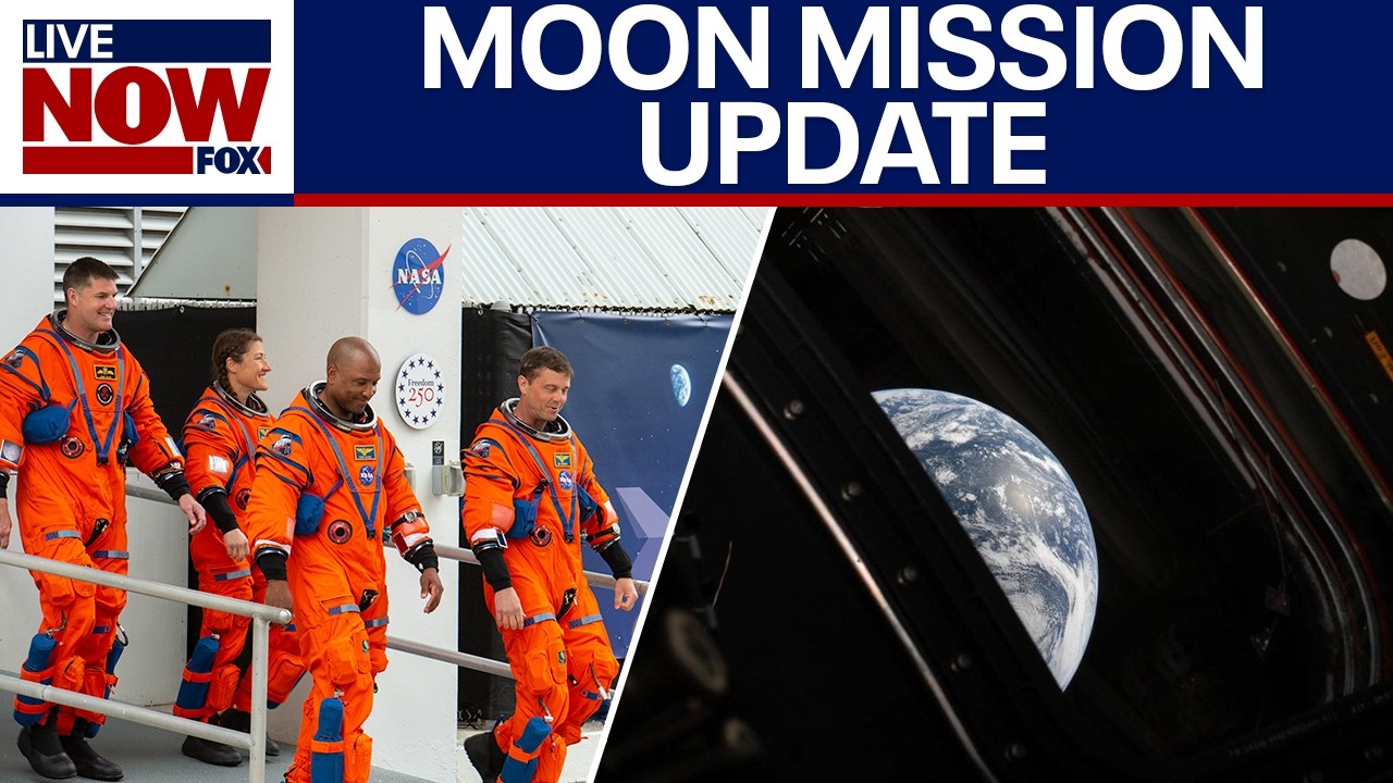 NASA: Artemis II crew now closer to the moon than Earth, experiencing toilet issues