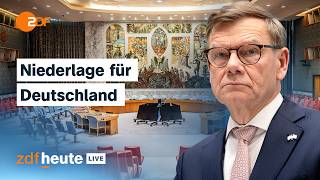 Video: UN-Sicherheitsrat: Deutschland bekommt keinen Sitz I ZDFheute live