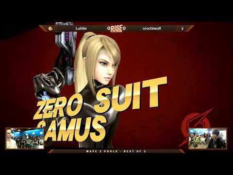 Rise 2018 Wave 2 Pools - Luhtie (Zero Suit Samus) vs OrochiWolf (Sonic)