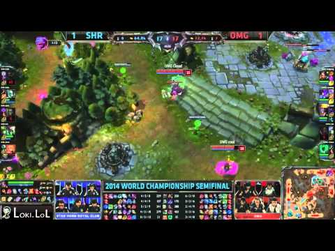[Worlds 2014] Day 14 Semifinals OMG vs SHR Recap - Highlights