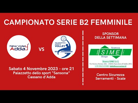 New Volley Adda VS  Novate Volley  - live