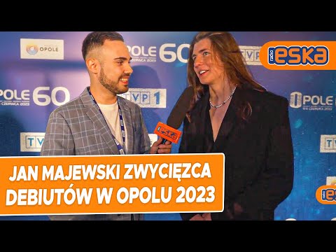 Jan Majewski zwycięzca debiutów w OPOLU 2023 | RADIO ESKA