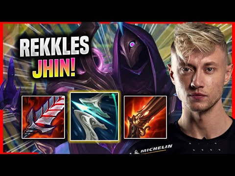 REKKLES IS INSANE WITH JHIN! - KC Rekkles Plays Jhin ADC vs Seraphine! | Season 2022