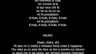 Gemitaiz   K hole LYRICS TESTO