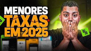 Qual a MELHOR MÁQUINA de CARTÃO com MENOR TAXA em 2025? [GUIA ATUALIZADO]