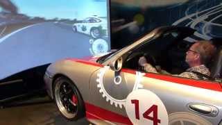 preview picture of video 'Porsche Simulator im PS.SPEICHER Einbeck'