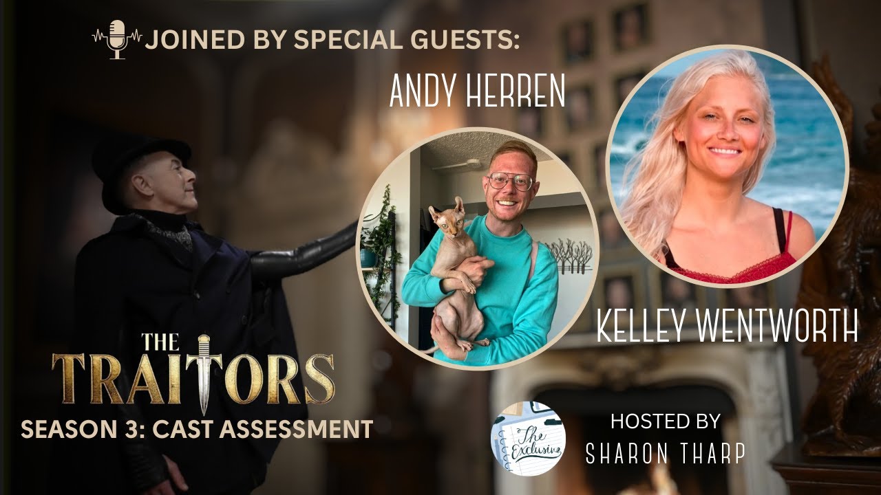 The Traitors Season 3 Cast Preview With BB15 Winner Andy Herren and Survivor's Kelley Wentworth