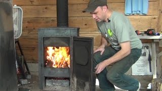preview picture of video 'Installing A New Wood Burning Stove'