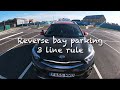 Reverse Bay Parking 3 Line Rule