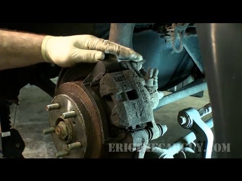 How to Spot and Service a Stuck Rear Caliper - EricTheCarGuy Video