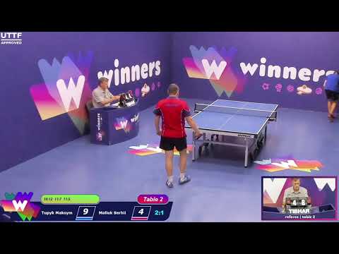 Winners League  31.08.21 Tupyk Maksym - Maliuk Serhii  20:00