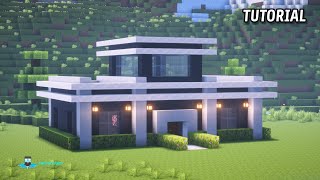 Minecraft: How To Build A Modern House Tutorial