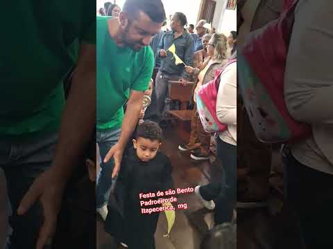 festa de são Bento 🙏  padroeiro de Itapecerica,  mg