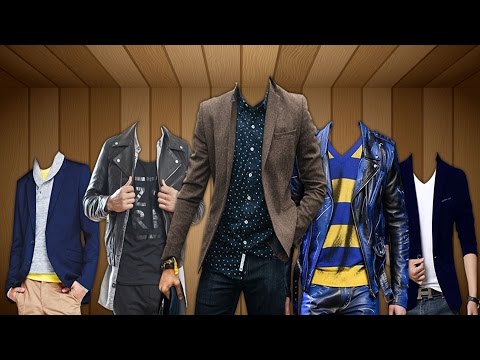 Men Fashion Suit Photo Editor Video