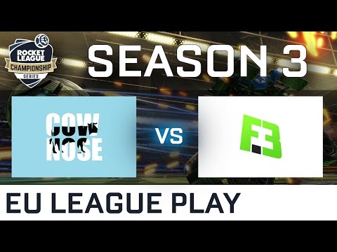 Cow Nose vs Flipsid3 Tactics EU League Play - RLCS S3