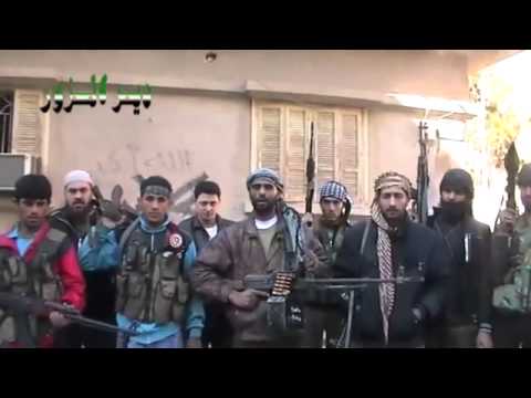 مقابلة مع عناصر كتيبة أسود التوحيد المرابطين في حي المطار القديم في دير الزور