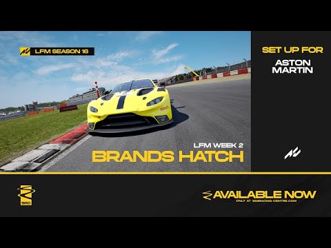 ACC | Aston Martin V8 Vantage | 1:22.245 at Brands Hatch | LFM S16W2