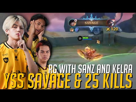 KAIRI'S YSS GET SAVAGE AND 25 KILLS!! WITH KELRA AND SANZ