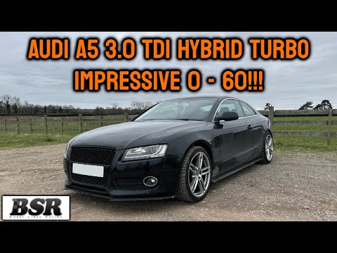 Audi A5 3.0TDI CCWA hybrid with TIP - very quick dragy time inside