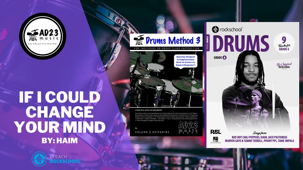 If I Could Change Your Mind | Rockschool Drums Grade 6 2024