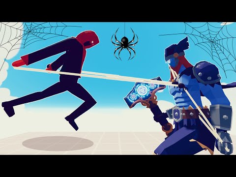 SPIDER MAN vs EVERY UNIT | Totally Accurate Battle Simulator-TABS