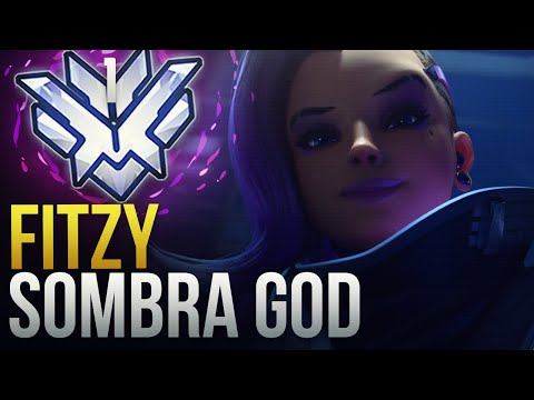 Best Of "FITZY" - RANK 1 SOMBRA - IQ PLAYS - Overwatch Montage