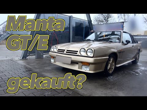 Manta GT/E gekauft? | Probefahrt erfolgreich?