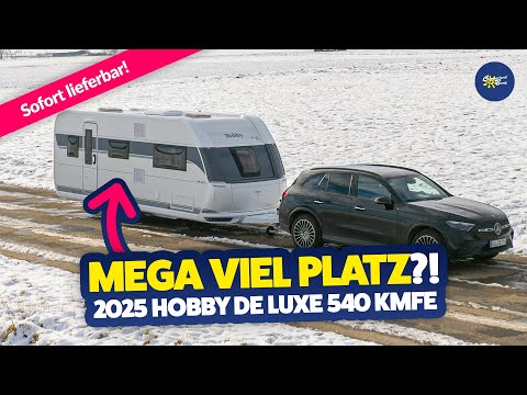 MEGA!😍 2025 Hobby De Luxe 540 KMFe | Caravan | Test & Buying Guide - Camperland Bong