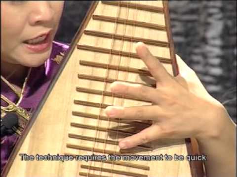 23. 杨靖 Yang Jing teaches the 琵琶 Pipa (with English Subtitles) - Harmonics