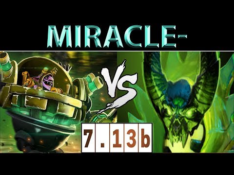 Miracle- [Timbersaw] vs [Pugna] ► EU Ranked ► Dota 2 7.13b