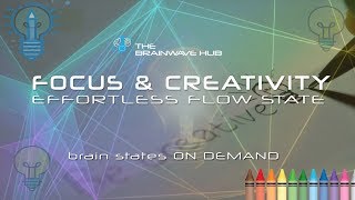 Focus & Creativity (Flow State) Isochronics Tones for Creative Thinking, Writing