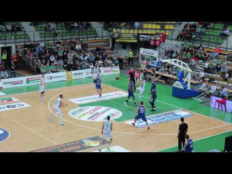 Stelmet BC Zielona Góra - Polfarmex Kutno 94:48 - Jarosław Mokros "Trójka" - 15.04.2017