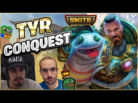 TYR, NICE FRESH | July | Smite Ranked Conquest DuoQ Warchi 👀