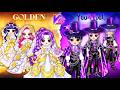 Huntrix & Saja Boys Wedding! Golden vs Your Idol Couple Glow Up | DIY Fashion Paper Dolls